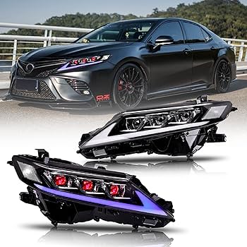 Amazon | TT-ABC トヨタ70系カムリ3眼 ヘッドライト2018-2022年 LED